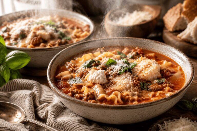 Lasagna Soup