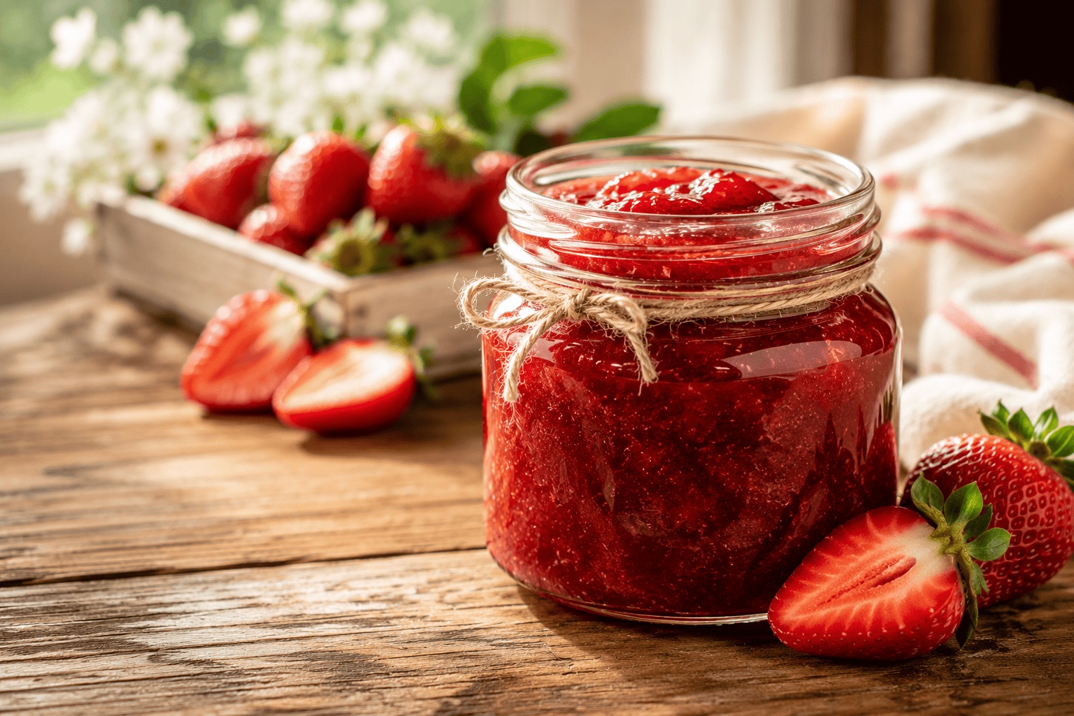 Homemade Strawberry Jam Without Pectin
