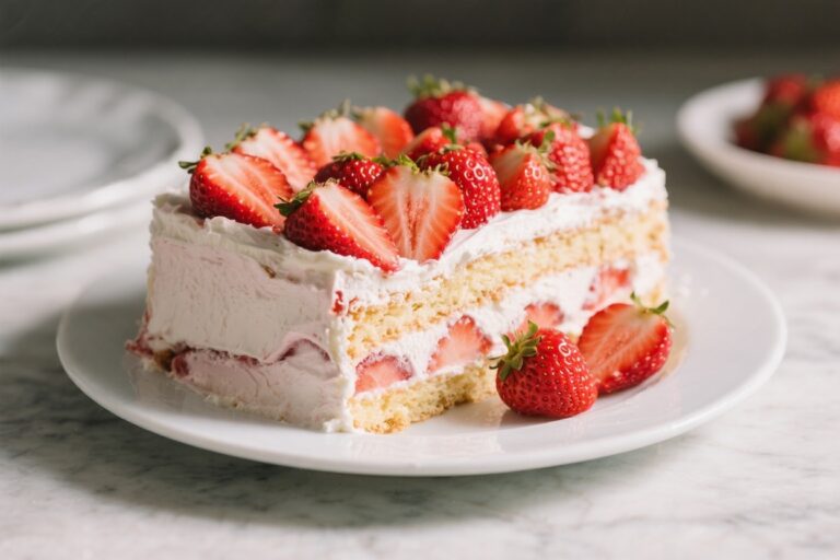 Strawberry Icebox Cake