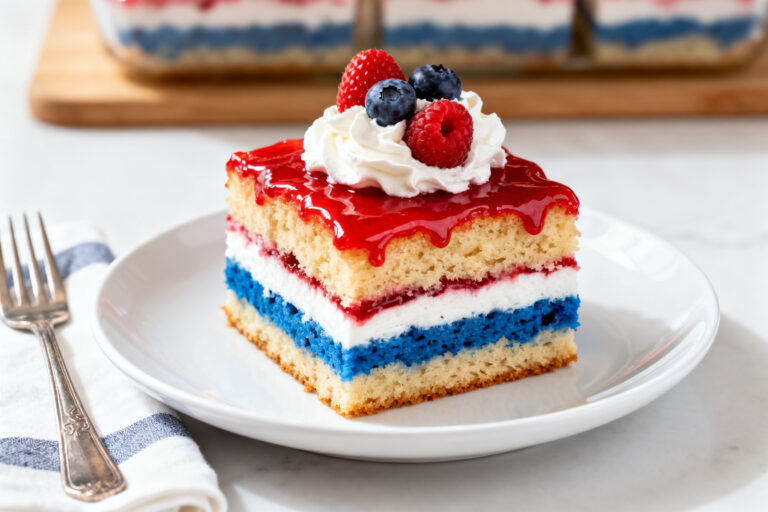 4th of July Poke Cake